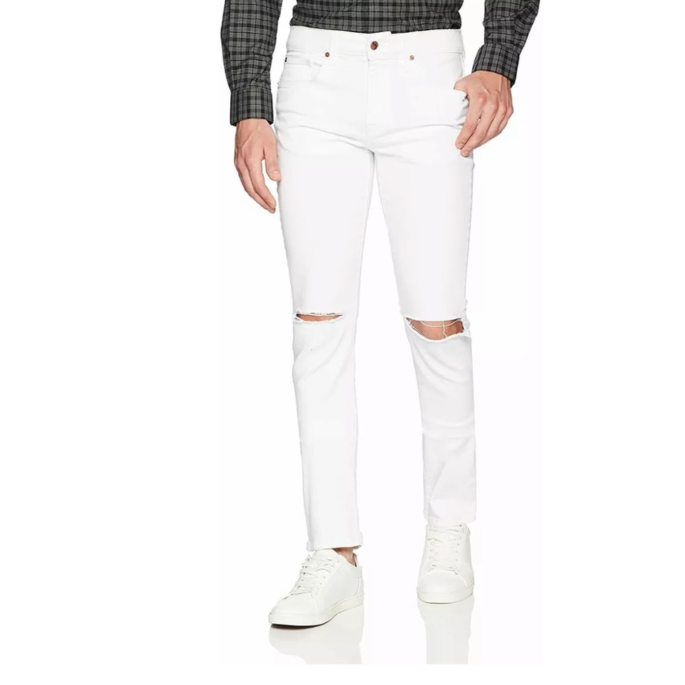 Joes Jeans Mens White Denim Stretch Jeans 32 x 34